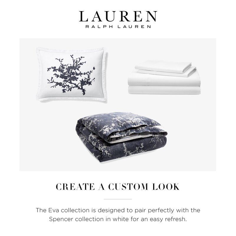 Lauren Ralph Lauren Home Eva Leaf Sateen Queen Sheet Set orders